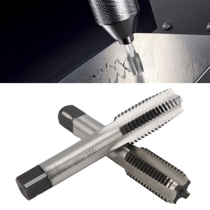 Taraud Et Filière M18x2 Gauche - Ensemble Filetage Métrique Pour Acier, Fonte, Aluminium - Acier Rapide