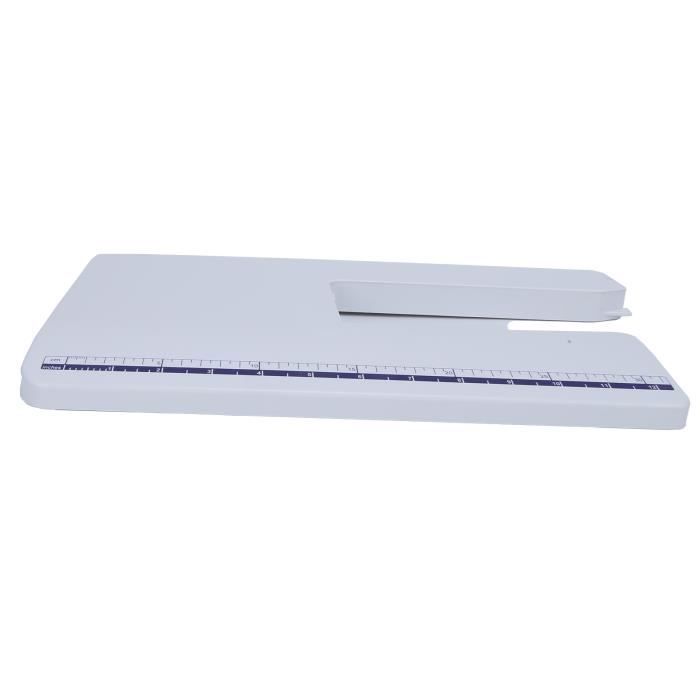Table D'Extension Universelle Pour Machine à Coudre - Panneau Plastique Flexible Résistant, Règle Cm/pouces Intégrée