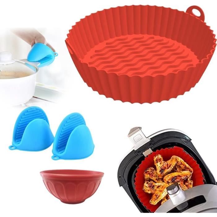 Grille De Rechange Pour Friteuse Sans Huile - Antiadhésive 22cm | Tapis Réutilisable