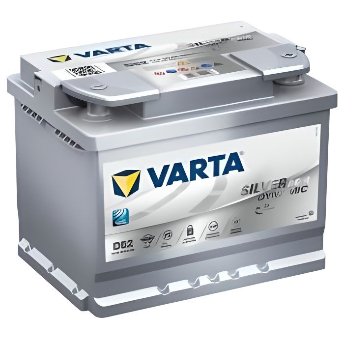 VARTA Batterie Auto D52 (+ droite) 12V 60AH 680A - Cdiscount Auto