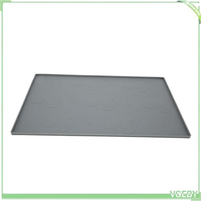 Comparer les prix de VGEBY Tapis de Repas pour Animaux en Silicone Alimentaire, Antidérapant et Imperméable, Convient aux Chats et Chiens