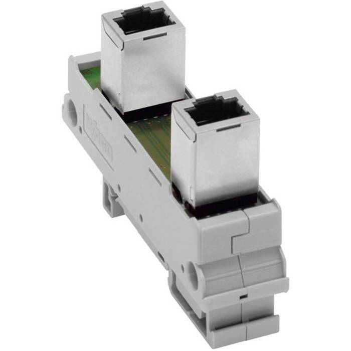 Module interface RJ45 blindé - WAGO - 289-172 - RJ45 blindé - Module de ...