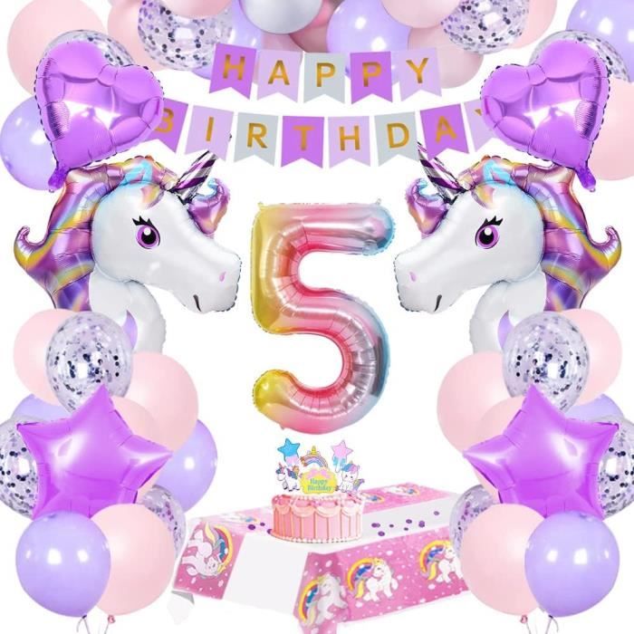 24 Guirlandes En Spirale Licorne Pour Anniversaire Enfants - Licornes, Châteaux, Arcs-en-ciel - Décoration Suspendue Plafond - 12