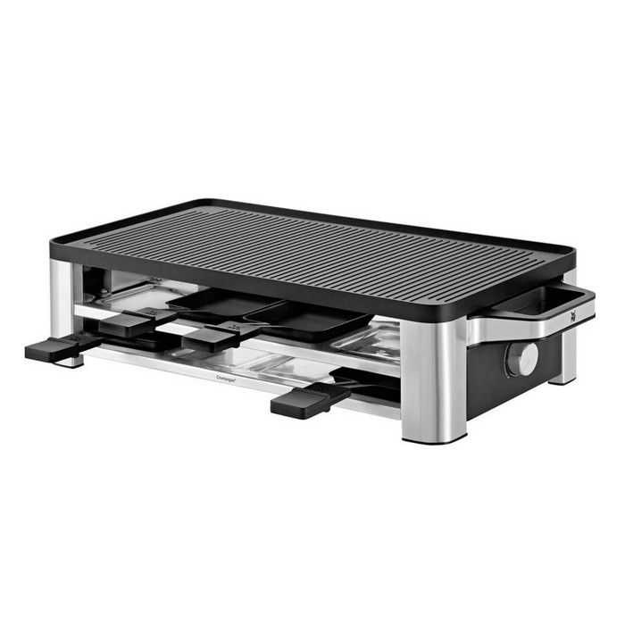 Raclette & Grill WMF LONO pour 8 personnes - Plaque de fonte réversible anti-adhérente - 1500W