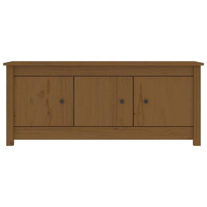 Maison Exclusive - Banc à Chaussures Gris 110x38x45,5 Cm Bois De Pin Massif 88490031