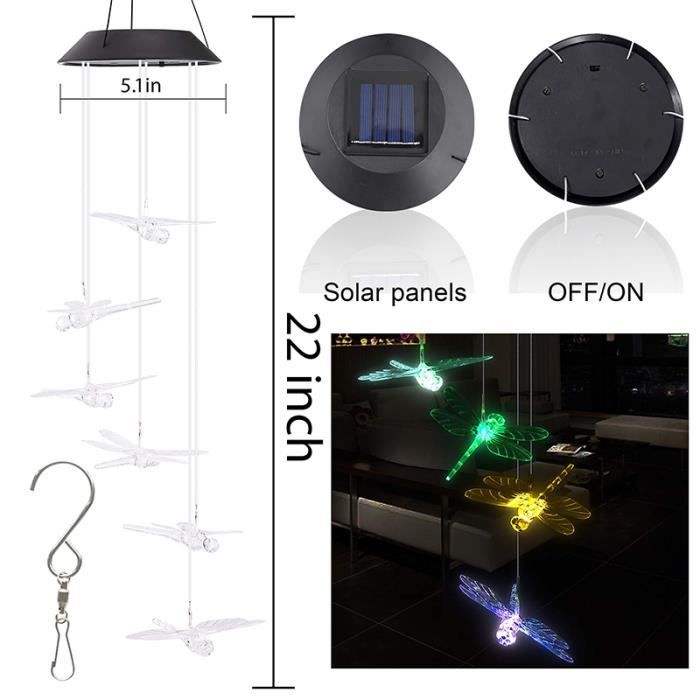 Oiseaux à énergie Solaire Colibri Volant à énergie Solaire | Colibri dansant volant réaliste pour la décoration de patio et de jardin