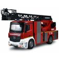 Engin Terrestre Miniature - AMEWI EPA AROCS Camion de Pompier Télécommandé-1