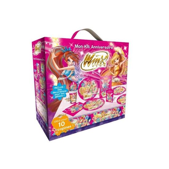 Kit Anniversaire Winx Club Cdiscount Maison