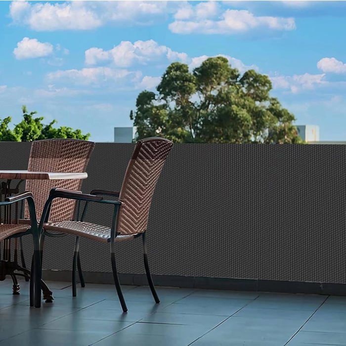 Cache Terasse Brise Vue Balcon Balcon Extérieur Imperméable Protection Cache terrasse ...