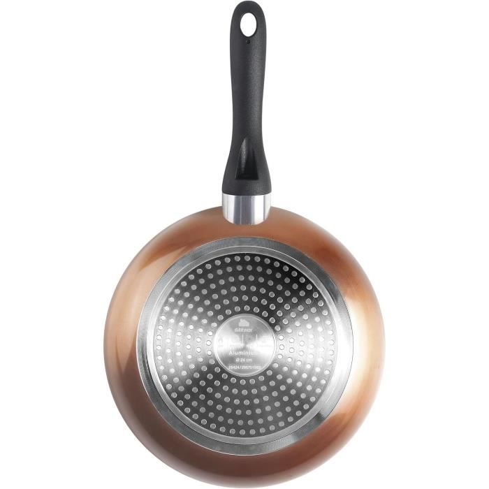 Lacor 71818 Poêle Rotissoire Durit Inox 18 Cm - Compatible Induction