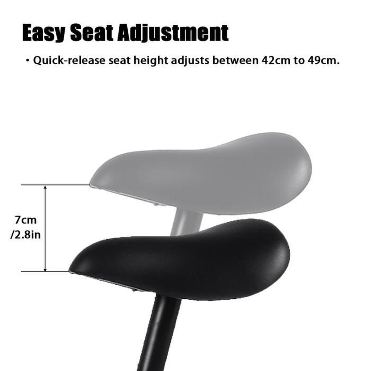 Draisienne Velo D Equilibre Avec Set Protection Pour Enfant De 2 7 Ans Hauteur Ajustable Noir Cdiscount Jeux Jouets