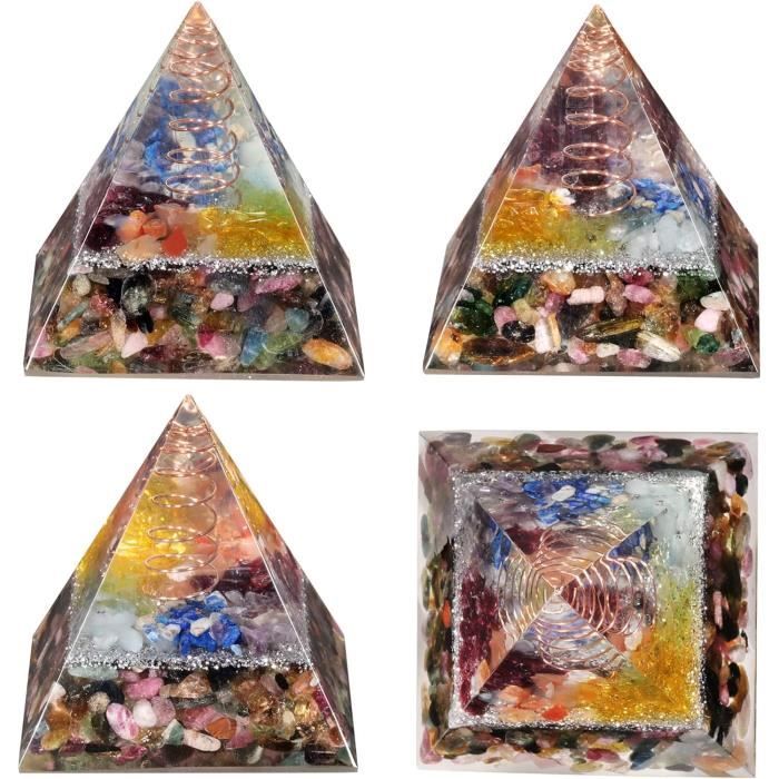 Pyramide De Cristal - DIOCHE - 6x6x6 Cm - Énergie Universelle