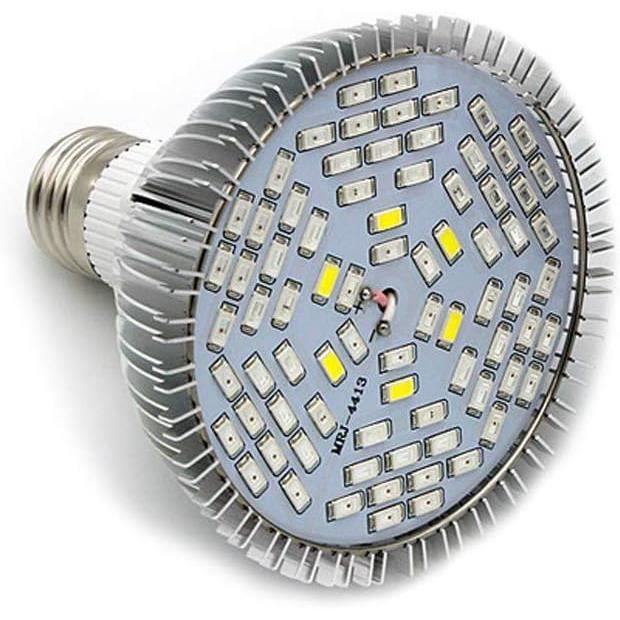 Led Plant Grow Light E27 5730Smd 50W 78Led Full Spectrum Growing Lamp ...