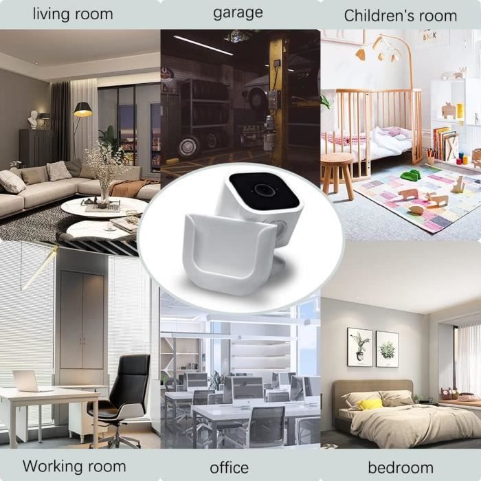 Lot 2 Supports Muraux/Plafond Inclinables Logitech Z906 – Fixation Haut-Parleurs Satellite 5.1 Surround Pivotants