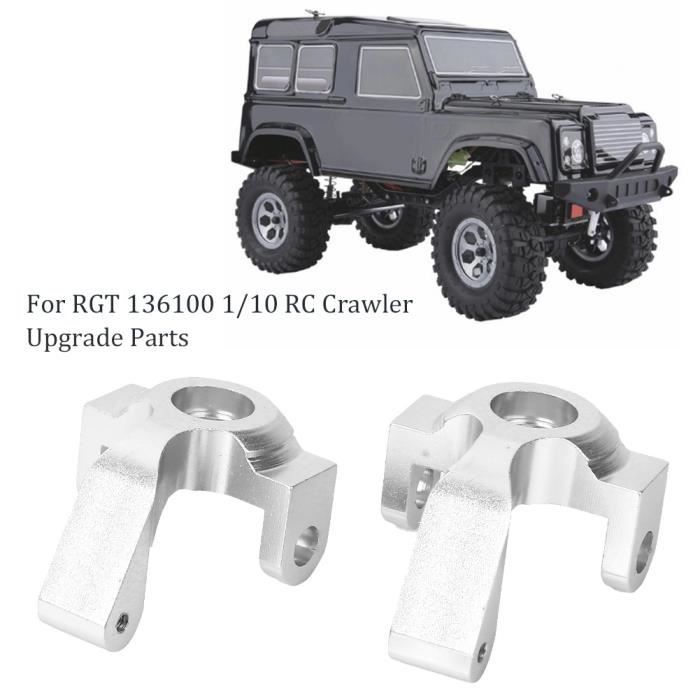Bras D'articulation Avant de Voiture RC, Coupelle de Direction de Bras D'articulation Avant en Alliage D'aluminium pour Tamiya TT02 1/10 Pièces de