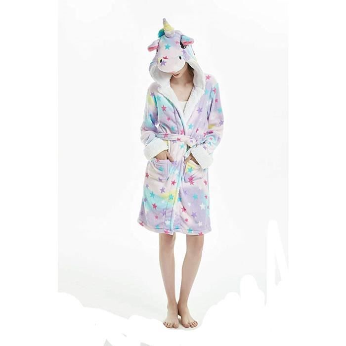 Peignoir outlet licorne adulte