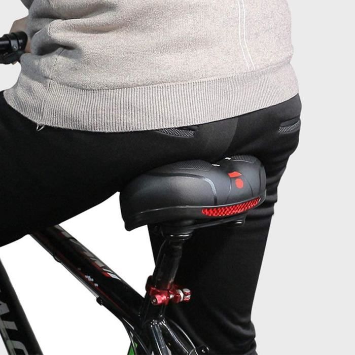 Selle Siège de Vélo Creux et Ergonomique coussin Gel Imperméable et