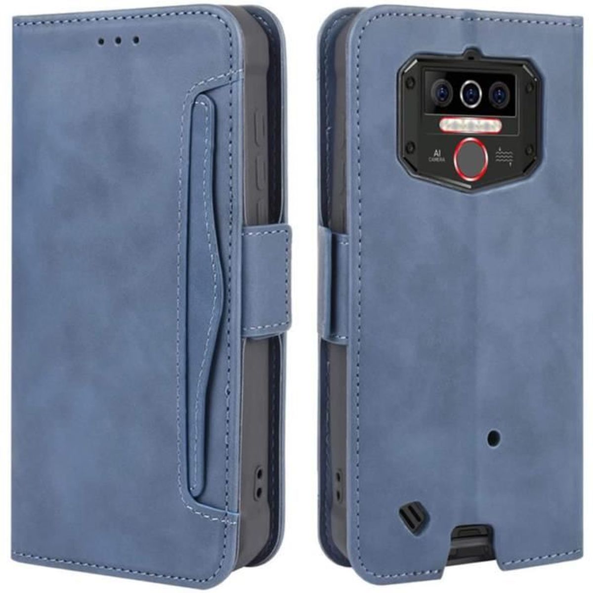 GOKEN Cover Pelle per Oukitel C33, Magnetica Custodia con