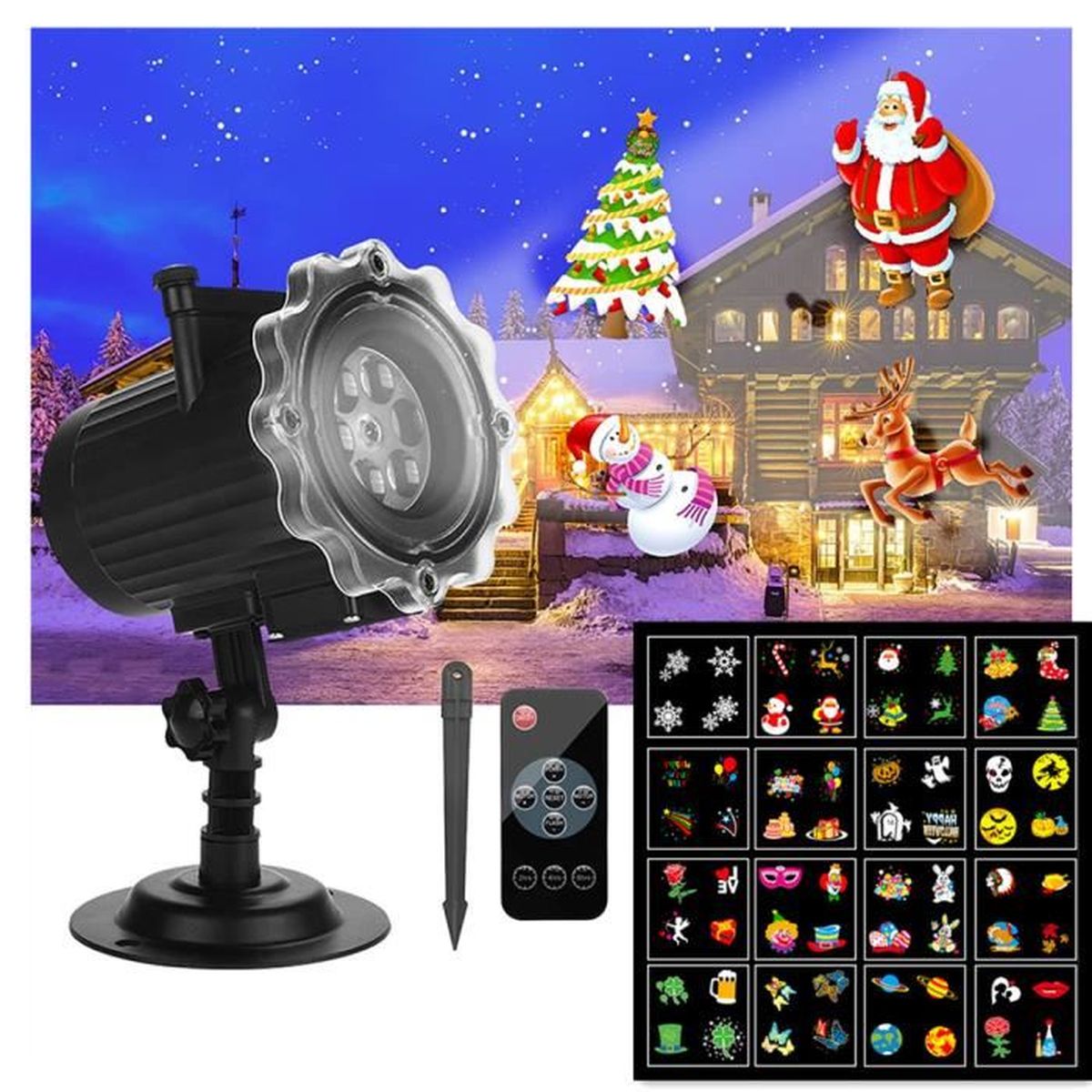 Project Noel Projection Deco Noel: Projecteur De Noël – KTPLZW