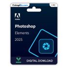 Adobe Photoshop Elements 2025 (Windows) - Activation Perpétuelle - À télécharger - 1 PC - Non compatible Mac