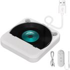 BYTELIKE Lecteur CD universel pour voiture, avec port AUX/USB, facile à écouter de la musique, plug and play, blanc