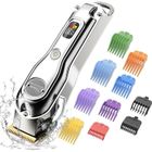 HATTEKER Tondeuse Cheveux Professionnelle Tondeuse Barbe Homme Electrique Rasoir Couper Cheveux pour Enfants Adultes Personnes Âgées