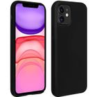 Coque de protection - AVIZAR - iPhone 11 - Silicone semi-rigide - Finition Soft Touch - Noir