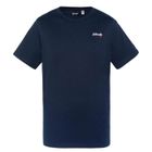 T-shirt brodé marine homme Schott NYC