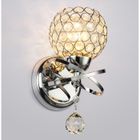 ONEVER Applique murale de style moderne cristal mur pendentif lumière support E14 socket
