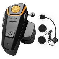 Kit Main Libre Moto BT-S2 Intercom Moto Bluetooth Casque d'oreillette Bluetooth d'Oreillette AVEC La Radio