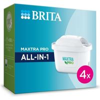 BRITA Pack de 4 cartouches filtrantes MAXTRA PRO All-in-1 - Nouveau MAXTRA +, Plus 
