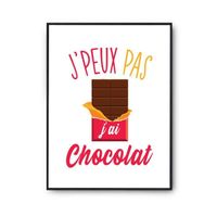 Planetee Affiche Casino j'peux pas Blanc Premium A4 | Poster Planetee Affiche Casino j'peux pas Blanc Premium A4 | Poster