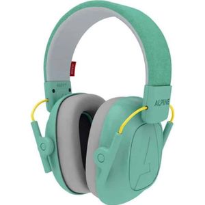 CASQUE - ANTI-BRUIT Alpine Muffy Vert menthe : Casque anti-bruit pour enfants de 5 à 12ans - 25 db