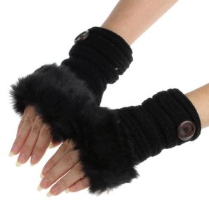 Chaud Gants Pour Femmes Gants De Haute Qualit/é Partie Ext/érieure Mitaines Longues Couleurs Unies Chic