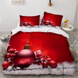 Housse De Couette Double 100% Coton égyptien - 250 Fils - Rayure Satin Rouge - NZ