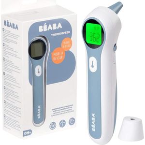 THERMOMÈTRE BÉBÉ BEABA Thermospeed, thermomètre infrarouge auriculaire et frontal