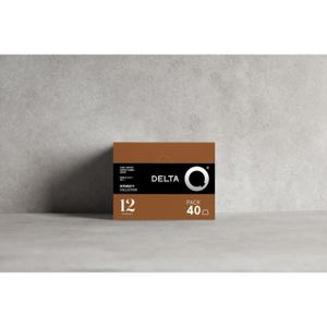 CAFÉ SOLUBLE Delta Q Qharisma N°12 Pack 40 Capsules | Compatible uniquement Machines Delta Q