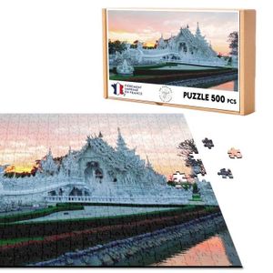 PUZZLE Puzzle Classique 500 pièces Le Temple Blanc Dans l