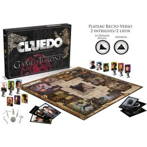 JEU SOCIÉTÉ - PLATEAU CLUEDO GAME OF THRONES - Version Française