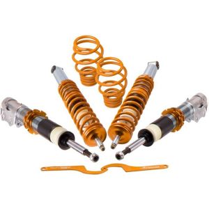 AMORTISSEUR KIT SUSPENSION COMBINÉS FILETÉS pour VW POLO 6N2 SEAT IBIZA 6K2 Amortisseur 99-02 Neuf