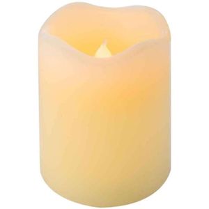 30cm Wadiga Tr/ès Grande Bougie Ivoire LED en Cire V/éritable Haut
