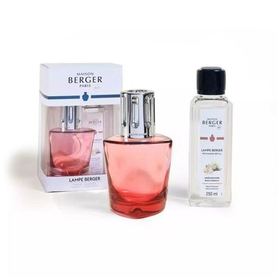 Lampe Berger Paris En Céramique - Décor Floral, Diffuseur à Parfum (sans Huile), Occasion En Très Bon état