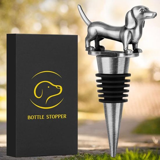 LKKCHER Bouchon De Bouteille De Vin Tête De Cheval Avec Verseur - Bronze, Cadeau Amateurs Chevaux Et Vin