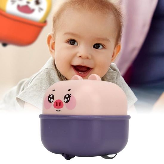 Jouet à Tirer Crabe En Silicone Pour Bébé 1 An - Jouet Montessori Sensoriel, Qualité Alimentaire, Sons Et Textures