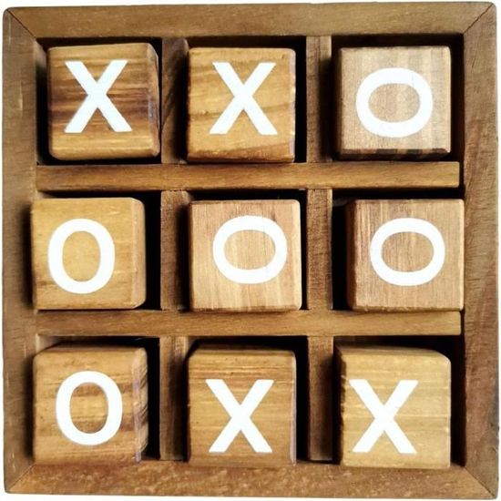 Jeu Tic Tac Toe Empilable – Version Stratégie Avec Gobelets – Pour Enfants Et Famille – 2 Joueurs