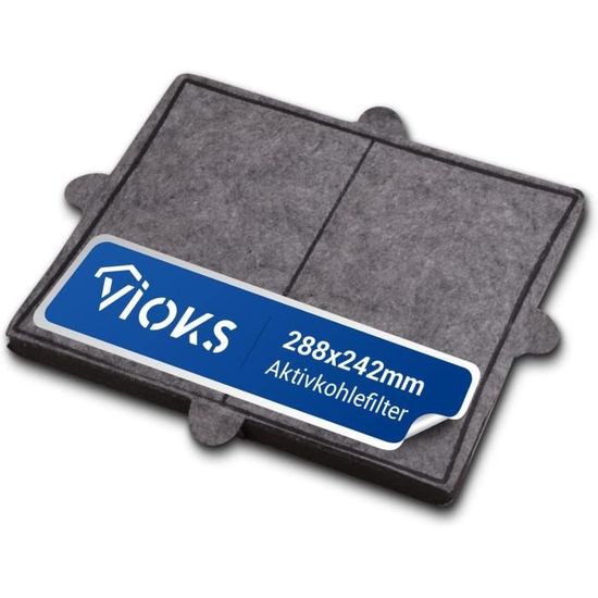 Filtre à charbon de rechange pour hotte Miele 6228731 DKF12 - DKF 12-1