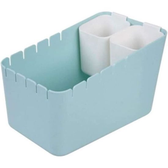Mini Poubelle De Bureau Avec Couvercle Et Porte-stylo - Organisateur Ludique En Forme De Poubelle à Roulettes - Idéal Rangement Crayons, Déchets