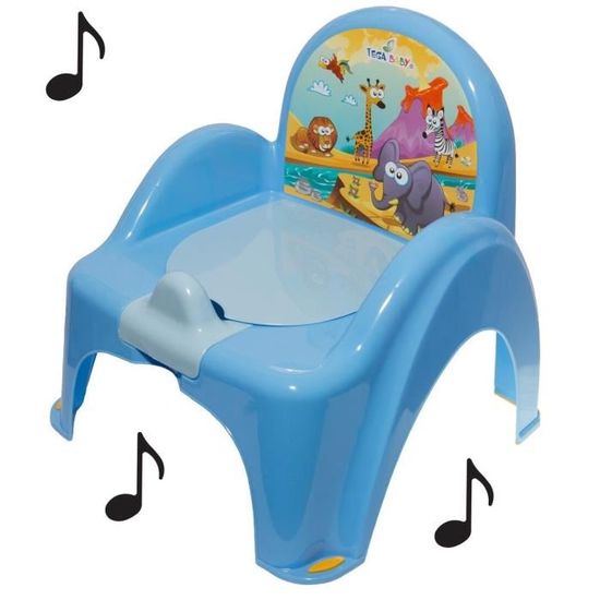 Princesse pot de toilette musical Rose avec pieds antid/érapants pour b/éb/é enfant id/éal pour apprentissage de la propret/é