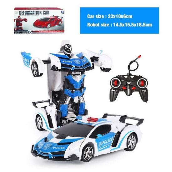 Voiture Transformable Licorne En Robot - Jouet Magnétique Pour Enfants 3-8 Ans, 2 Pièces