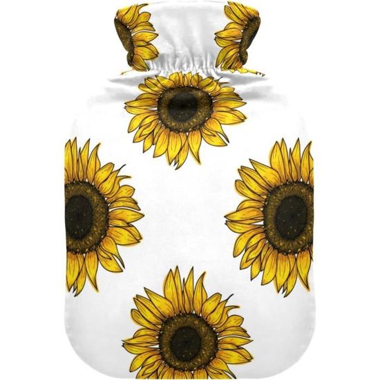 1ABOVE Bouillotte De 2 Litres Avec Housse En Peluche De Luxe Pour